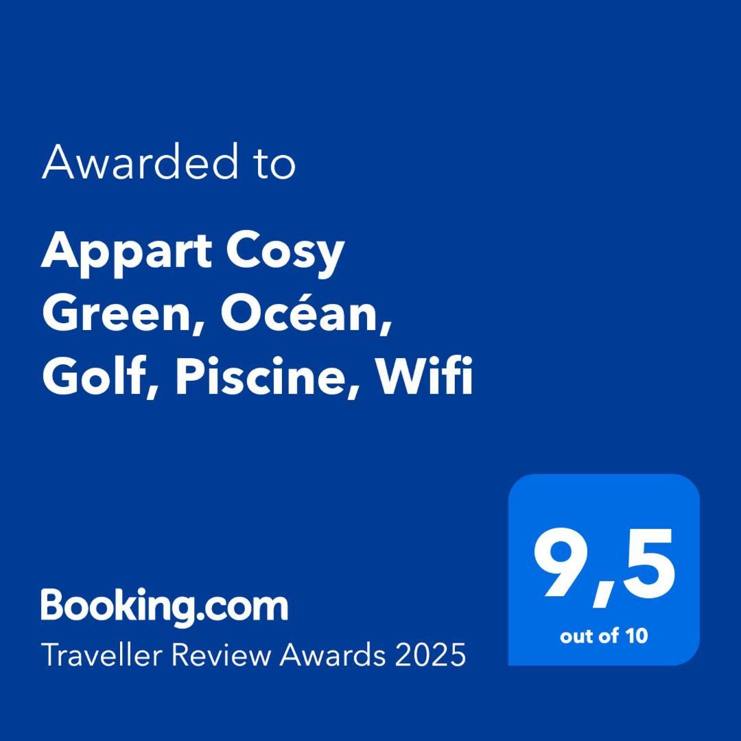 Appart Cosy Green, Ocean, Golf, Piscine, Wifi モリエ・エマー エクステリア 写真